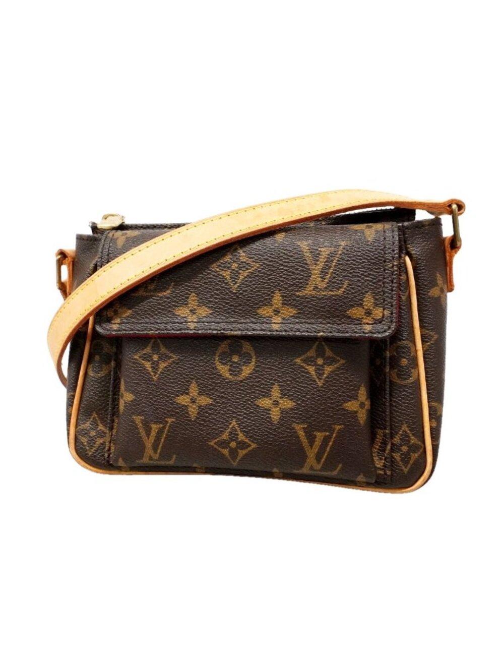 Louis Vuitton Shoulder Bag Monogram Viva-Cite PM Brown